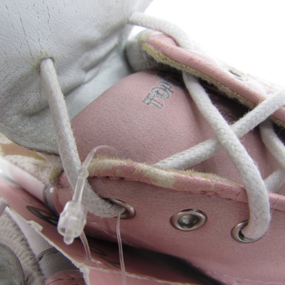 Top Flite Soft Spike Golf Shoes Women's Sz7.5 Pink & White - Picture 3 of 13